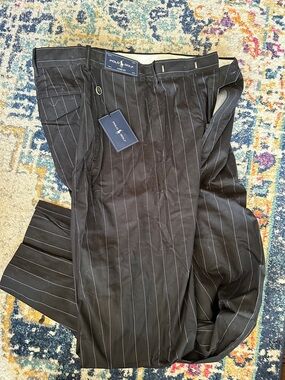 Polo Golf by Ralph Lauren | Black Pinstripe Links Fit Golf  Pants | sz 35